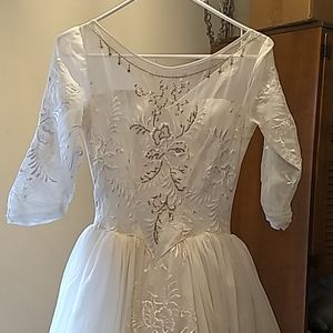 Vintage Handmade Wedding Dress